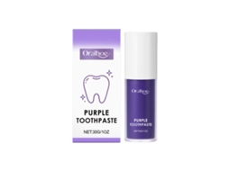 Creme Dental Roxo Clareador Imediato