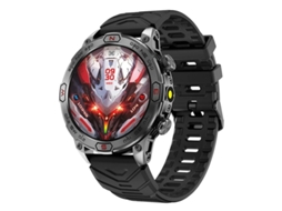 Smartwatch com Tecido Hd Amoled Bluetooth Chamadas Frequência Cardíaca Pressão Arterial Monitoramento e Rastreamento de Oxigênio no Sangue Bestvite