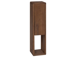 Vidaxl Armário Lateral De Banheiro Natural 25 X 25 X 100 Cm