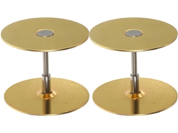 Placas De Cobertura Para Furos Portas Em Aço Inoxidável 67mm, Tampa Decorativa Dourada Para Fechadura De Maçaneta