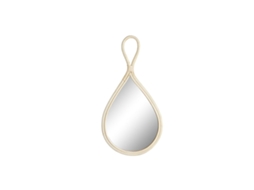 Espelho de parede DKD Home Decor Espelho Natural Bambu (29 x 5 x 57 cm)