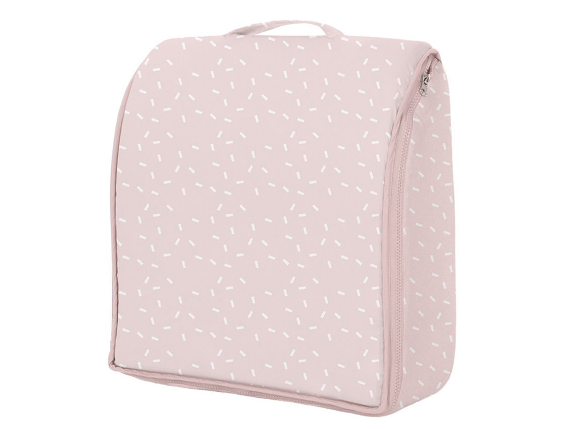 Cama Portátil 2 em 1 KIKKABOO Confetti Rosa