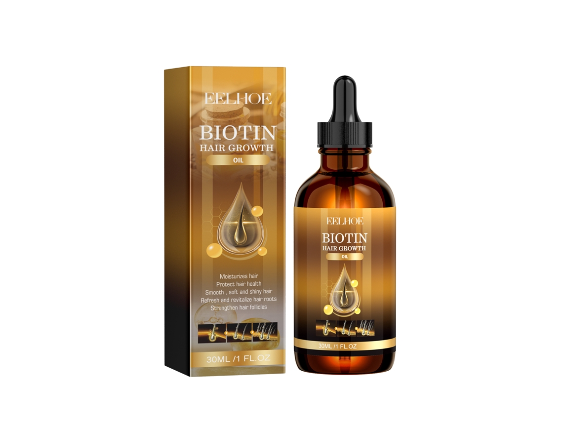 Óleo Essencial Biotina Cabelo Hidrata Profundo