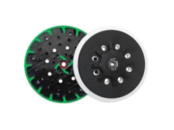 Disco de Lixa BRILVIBERA 150 mm, 6 furos, compatível com Festool, Makita