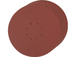 Conjunto de Discos de Lixa Autoaderentes SILVERLINE 273151 - 10 peças