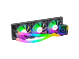 Cooler CPU MARS GAMING Ml-Ultra360 Tdp 650W Espelho Infinito Argb Preto