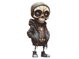 Bonecos De Esqueleto Legais, Estátua Fofa, Esqueleto, Enfeites De Halloween, Decoração Para Casa, Presentes Criativos Slowmoose