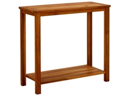 Mesa Consola Para Jardim 80x35x75 Cm Madeira De Acãcia Maciã§a DKD HOME DECOR