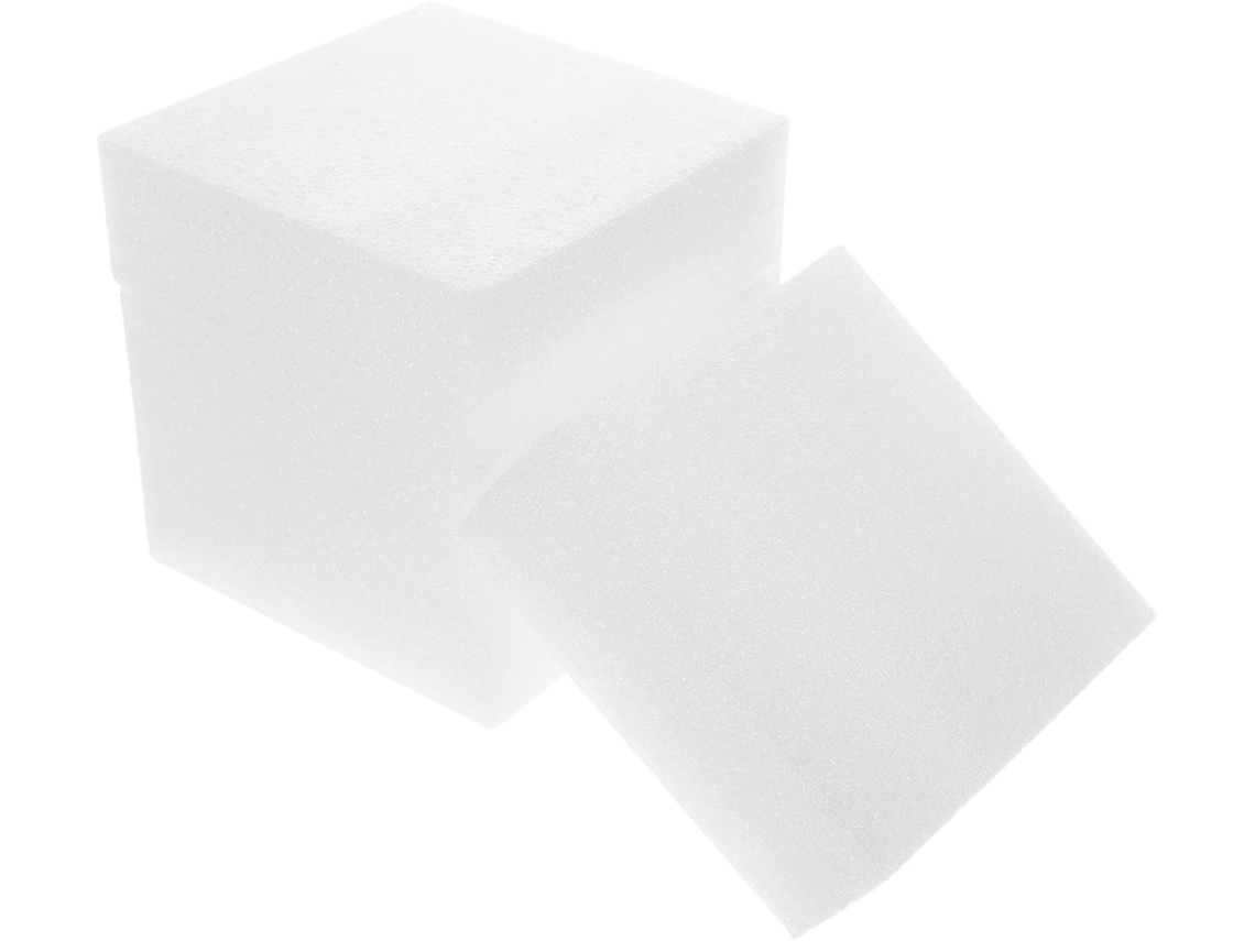 Insert En Mousse Epe 4pcs Blanc Pour Emballage Colis Fragile Et Panneau De Mousse Multi-uso
