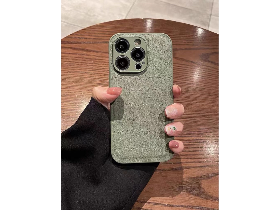Capa Para Iphone 17 Com Textura Ondulada Da Lua, Cor Retrô, Resistente A Impactos.