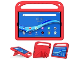 Capa Protetora Portátil Em Eva Resistente A Impactos Com Alça Para Lenovo Tab M10 Fhd Plus Tb-x606f / Tb-x606m E Suporte Triangular.