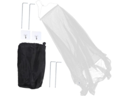 Mosquiteiro Portátil Para Cama De Casal, Ideal Para Camping E Atividades Ao Ar Livre Dimensões Adequadas Diversas