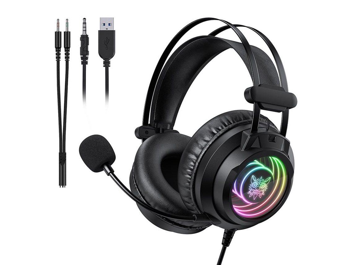 Fones de Ouvido Gamer ONIKUMA X80 para Pc, Ps4 e Xbox, Criados Pensando nos Jogadores.