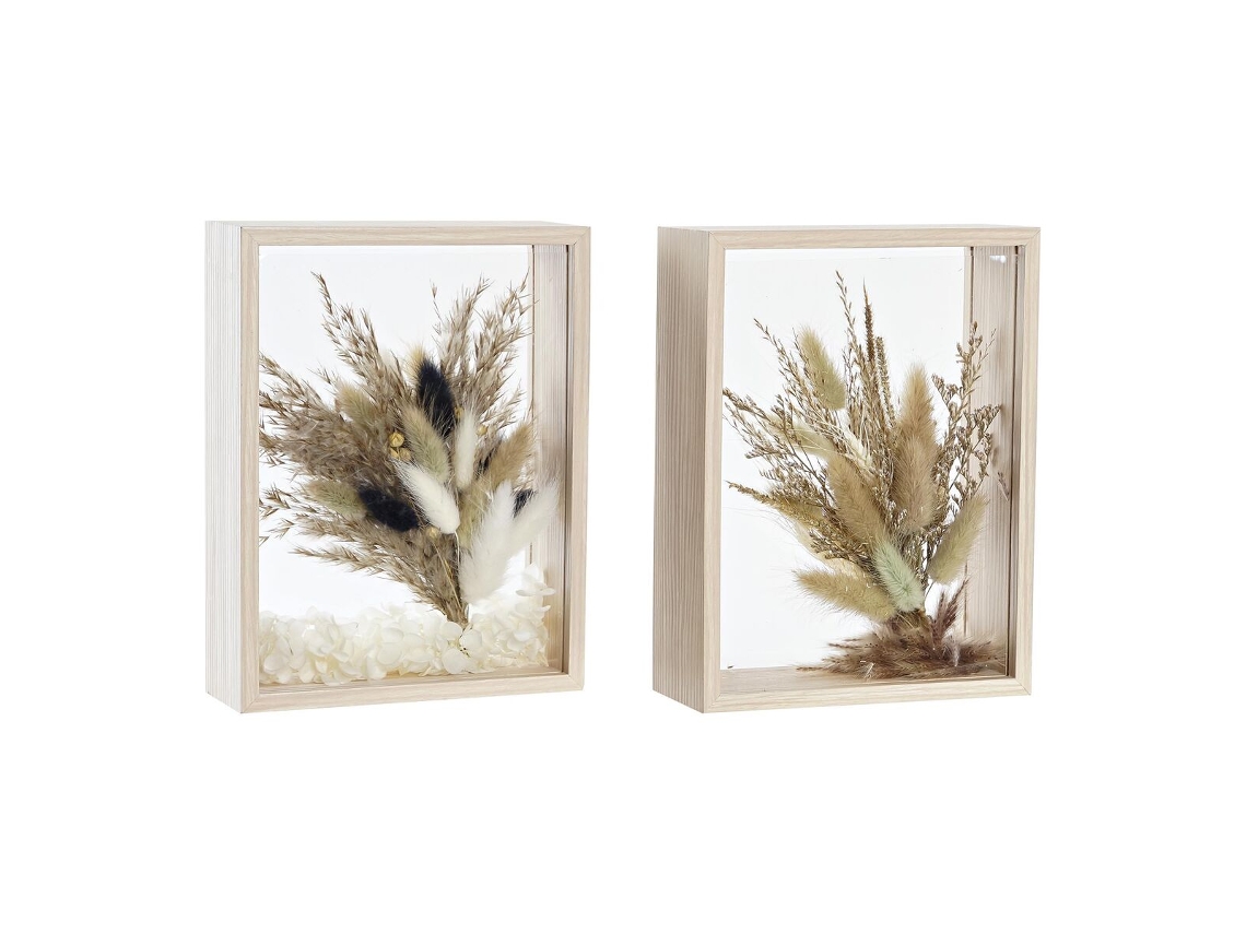 Flores Decorativa DKD HOME DECOR (Madeira - Multicor)