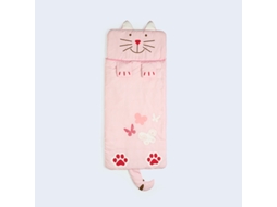 Saco de dormir infantil para atividades ao ar livre 140x60cm, verde PANOONA