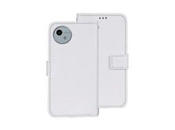 Capa De Couro Com Textura Crazy Horse Da Idewei Para Sharp Aquos Wish4