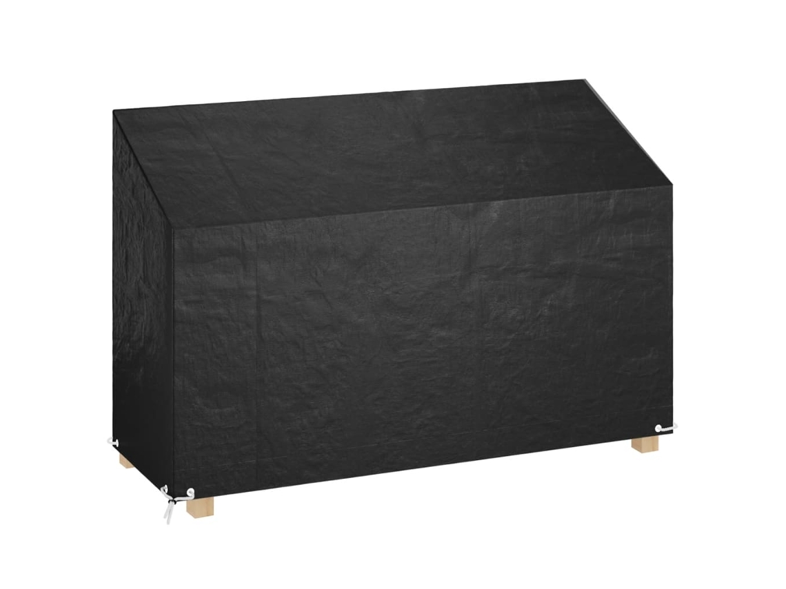 Vidaxl Capa P/ Banco De Jardim 8 Ilhós 190x70x70/88 Cm Polietileno