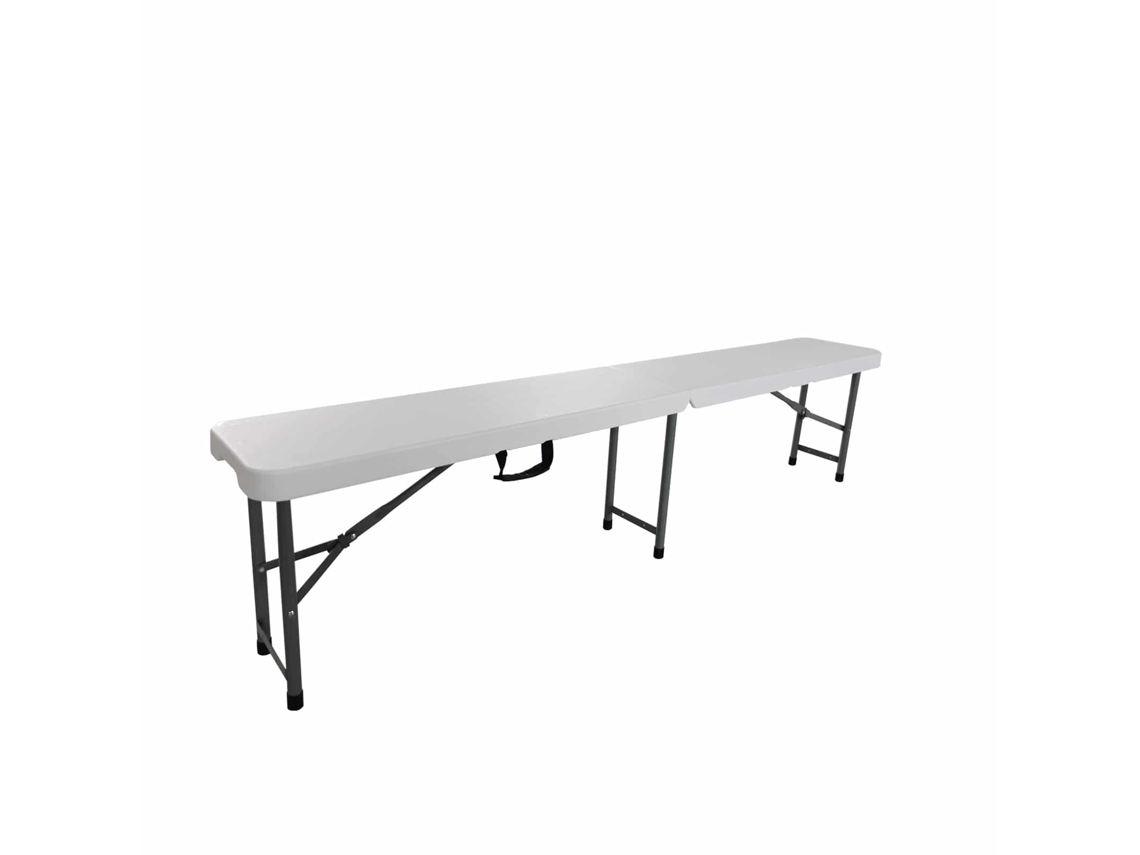 Banco Rebatível De Resina New Koln Gardiun 180 X 28 X 43 Cm