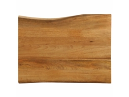 Tampo de mesa VIDAXL Marrom Madeira (90x60x2,5 cm)