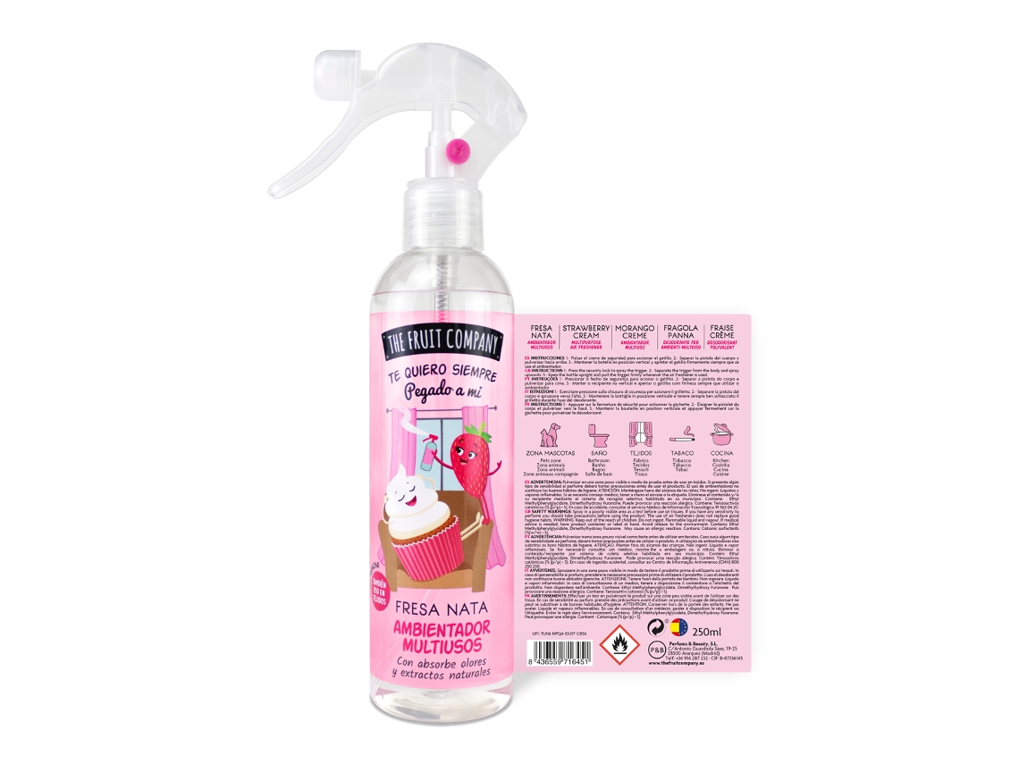 Spray Ambientador Multiuso Aromas Diferentes