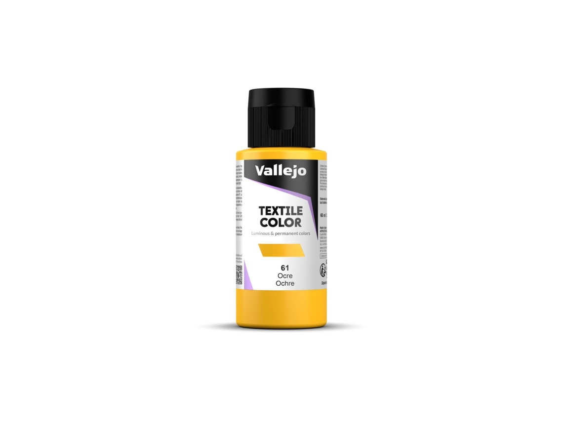 Tinta Têxtil Arilicos Vallejo 60 Ml Acrylicos Vallejo (ocre 61)