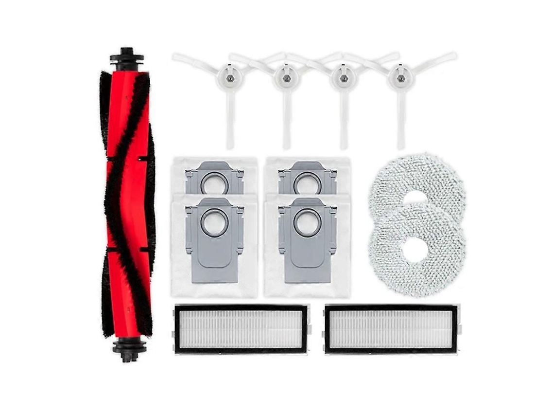 Peças Para Aspiradores Robô Roborock Q Revo Maxv / Roborock P10 Pro: Escova Lateral Principal, Filtro, Panos De Limpeza, Saco De Pó