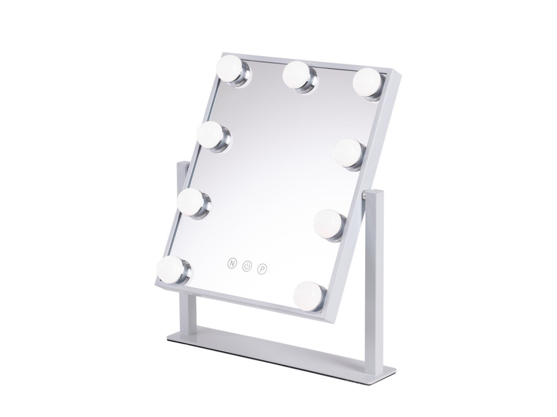 Espelho De Maquim Iluminado L 4200ºk 30x36cm Branco40.000h [sun-krs300360-w]*