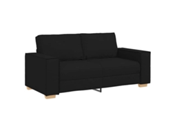2-seater Sofa, 2-seater Sofas Vidaxl Preto Tecido (n/a)