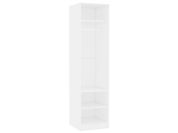 Conjunto 1 Wardrobe, Wardrobes Vidaxl Branco Madeira Processada (50 X 50 X 200 Cm)