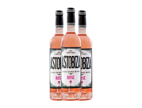 Vinho rosé SEÑORÍO DE ASTOBIZA Rosé Hondarribi Zuri Arabako Txakolina (0.75 L - 3 Unidades)