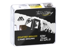 Linha Trançada Coated 10 M Castanho 25 Lbsmikado