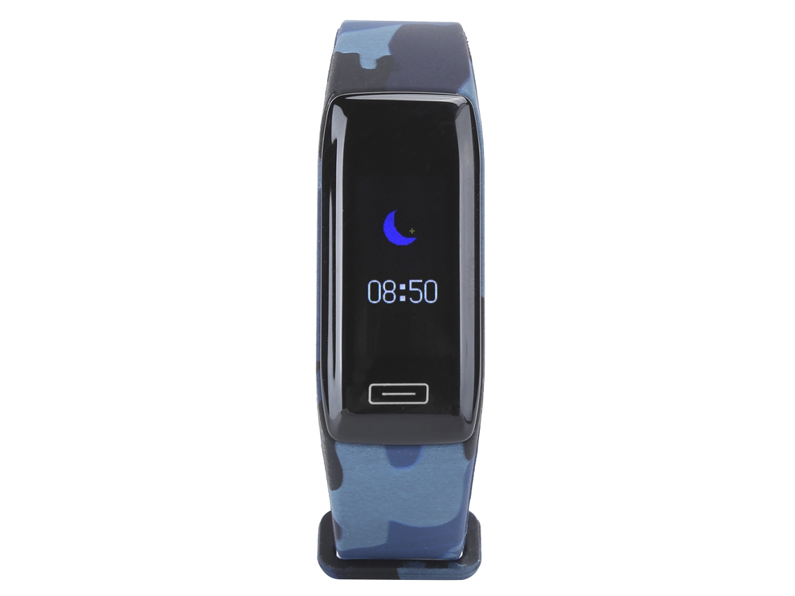 Pulseira inteligente EOOCOO com monitoramento de frequência cardíaca e resistência à água