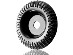 Esmerilhadeira angular de arco preta 22 mm, com disco de desbaste BRILVIBERA
