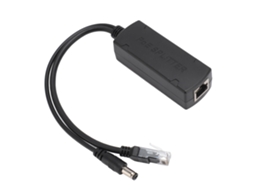 Separador Gigabit PoE 10/100/1000Mbps 12V 2A com Proteção de Circuito para Câmera, VoIP