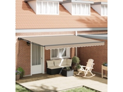 Vidaxl Estrutura De Toldo Bege 450 × 300 Cm