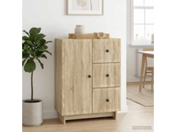 Vidaxl Buffet Carvalho Sonoma 66 X 34,5 X 90 Cm Derivados De Madeira
