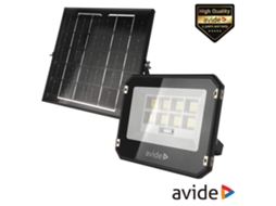Foco LED Solar AVIDE 50W CCT (6400K 700lm IP65 com Comando).«