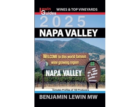 Livro Napa Valley 2025 de Benjamin Lewin (Inglês)
