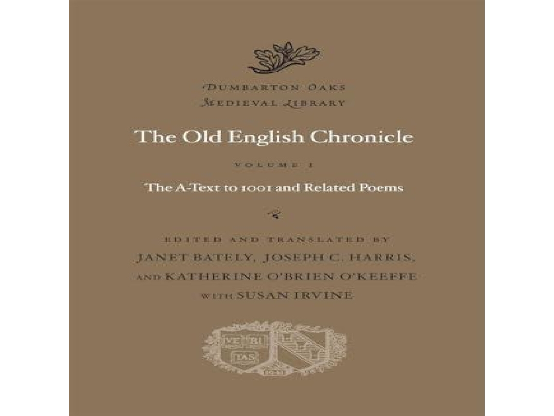 Livro The Old English Chronicle de Harvard University Press (Inglês)