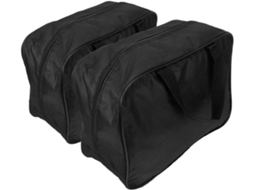Conjunto De 2 Bolsas Grandes Para Aspirador De Pó Automotivo, Na Cor Preta.