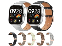 Pulseira De Relógio Xdfind Em Couro Vegano De Grão Fino Com Fivela Em Ouro Rosa E Estampa De Tubarão Preto.