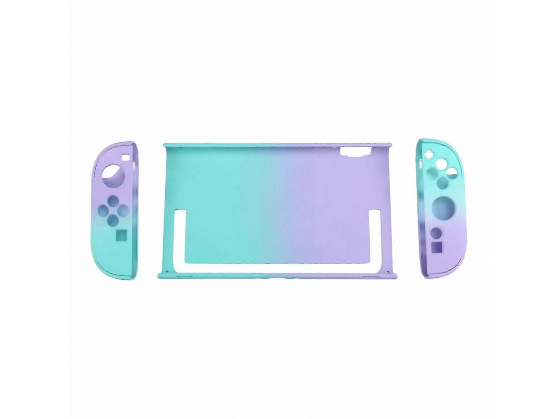 Protective Case Compatible With Switch 2, Split-type Dockable Shockproof Shellpurple Green