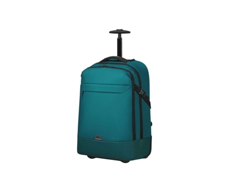 Mochila Para Portátil Roadseeker 17.3 Com 2 Rodas-Azul Petróleo 38l Samsonite