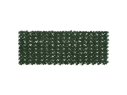 Vidaxl Tela De Varanda Com Folhas Verde-escuro 200 X 75 Cm