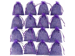 Sobres De Lavanda Seca Para Roupa E Gavetas, 16 Bolsas Aromáticas Para Casa