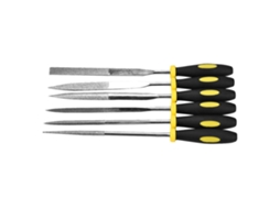 Conjunto De 6 Limas Mini Para Madeira E Metal Ferramenta Manual De Carpintaria Raspador Lima Aguja 4*160mm