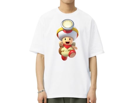 T-Shirt Consola de Homem VREEL Algodão Branco (S)