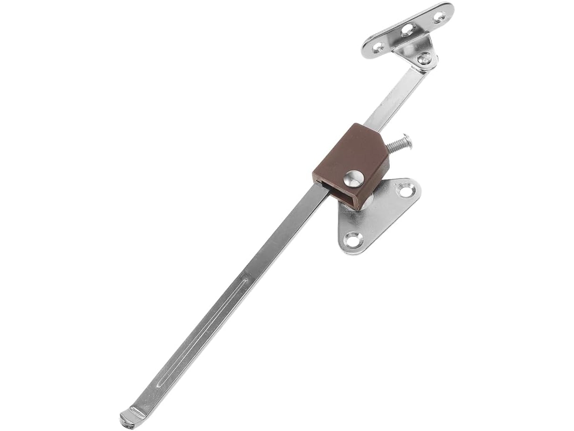 Dobradiças De Suporte Para Tampa Armário Toddmomy, Em Ferro Prateado Reforçado, Com Comprimento Ajustável E Design