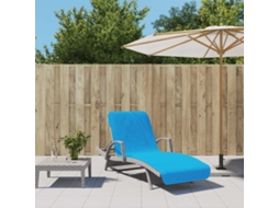Vidaxl Toalhas De Praia 2 Pcs 75x200 Cm Tecido 400 Gsm Turquesa