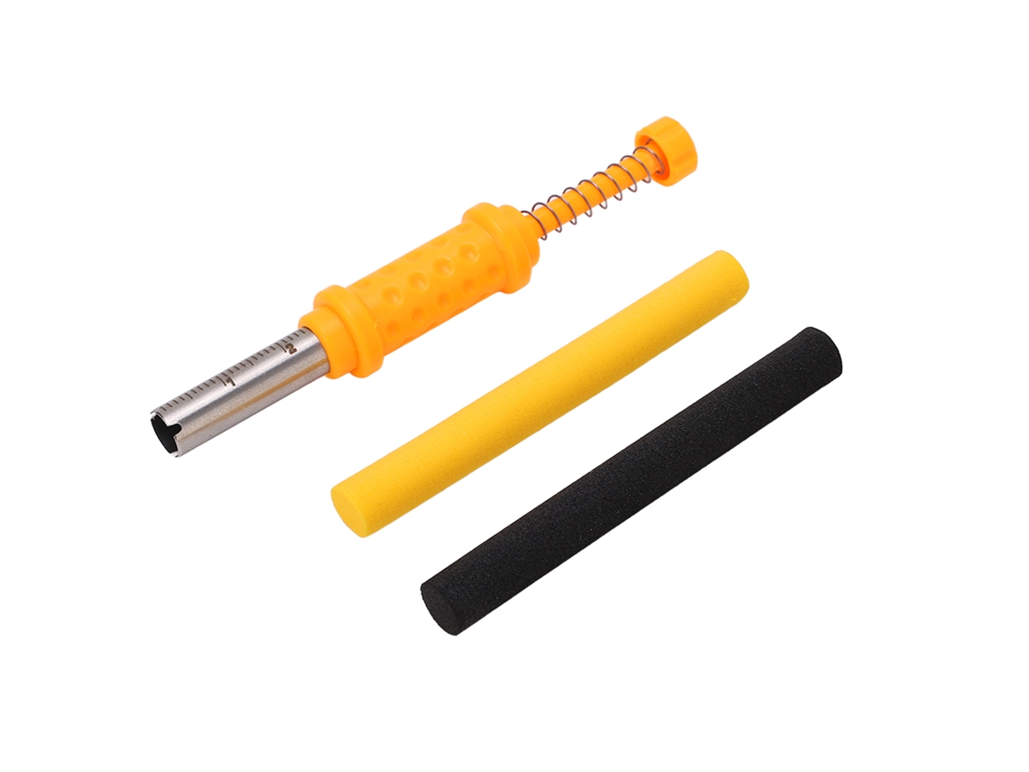 Isqueiro Imitation Zig para Pesca de Carpa Amarelo Preto
